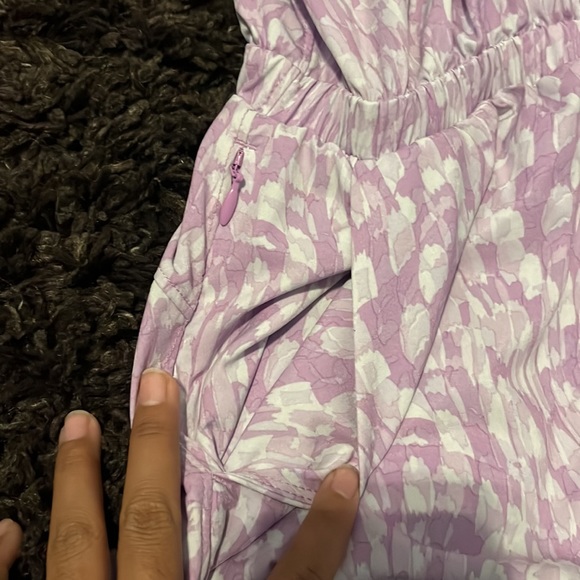 Zella Athletic ‘Purple Spectre Harley Texture’ Romper - Picture 5 of 8